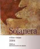 Bodegas Castano Solanera 2004 Front Label