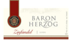 Baron Herzog Zinfandel (OU Kosher) 2003 Front Label