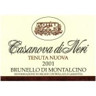 Casanova di Neri Brunello di Montalcino Tenuta Nuova 2001 Front Label