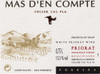 Celler Cal Pla Mas d'en Compte Blanc 2011 Front Label