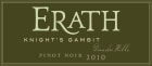 Erath Erath Knight's Gambit Vineyard Pinot Noir 2010 Front Label