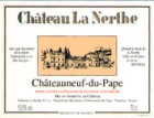 Chateau La Nerthe Chateauneuf-du-Pape Rouge 2002 Front Label