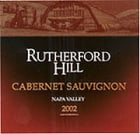 Rutherford Hill Napa Valley Cabernet Sauvignon 2002 Front Label