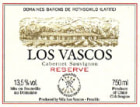 Los Vascos Reserve Cabernet Sauvignon 2004 Front Label