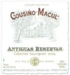 Cousino Macul Antiguas Reservas Cabernet Sauvignon 2004 Front Label