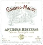 Cousino Macul Antiguas Reservas Cabernet Sauvignon 2004 Front Label