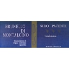 Siro Pacenti Brunello di Montalcino 2001 Front Label