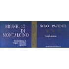 Siro Pacenti Brunello di Montalcino 2001 Front Label