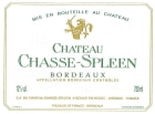 Chateau Chasse Spleen Blanc 2012 Front Label