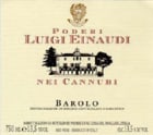 Luigi Einaudi Barolo Cannubi 2002 Front Label