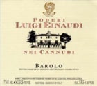 Luigi Einaudi Barolo Cannubi 2002 Front Label