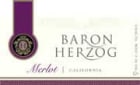 Baron Herzog Merlot (OU Kosher) 2004 Front Label