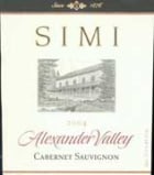 Simi Alexander Valley Cabernet Sauvignon 2004 Front Label