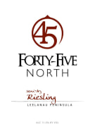 Forty-Five North Vineyard & Winery Leelanau Peninsula Riesling 2016 Front Label