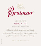 Brutocao Hopland Ranches Zinfandel 2008 Front Label