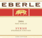 Eberle Steinbeck Vineyard Syrah 2004  Front Label