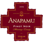 Anapamu Pinot Noir 2005 Front Label