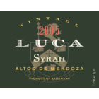 Luca Syrah 2005 Front Label