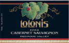 Lolonis Cabernet Sauvignon 2004 Front Label