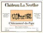 Chateau La Nerthe Chateauneuf-du-Pape Blanc 2005 Front Label