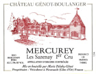 Domaine Genot-Boulanger Mercurey Les Sazenay Premier Cru 2007 Front Label