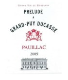 Chateau Grand-Puy-Ducasse Prelude 2009 Front Label