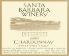 Santa Barbara Winery Reserve Chardonnay 1999 Front Label