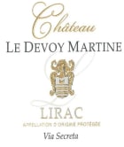 Chateau Le Devoy Martine Via Secreta Rouge 2012 Front Label
