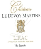 Chateau Le Devoy Martine Via Secreta Blanc 2015 Front Label