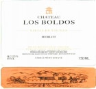 Chateau Los Boldos Vieilles Vignes Merlot 2014 Front Label