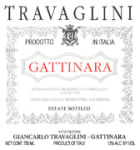 Travaglini Gattinara 2002 Front Label