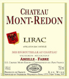 Chateau Mont-Redon Lirac 2012 Front Label