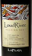 La Playa Loud River Roaring Red 2005 Front Label