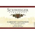 Schweiger Vineyards Cabernet Sauvignon 2003 Front Label