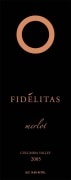 Fidelitas Champoux Vineyard Merlot 2005 Front Label