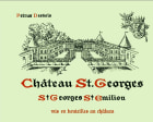 Chateau St. Georges St. Emilion 2011 Front Label