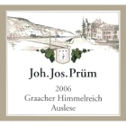 J.J. Prum Graacher Himmelreich Auslese Riesling (scuffed labels) 2006 Front Label