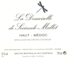 Chateau Sociando-Mallet La Demoiselle de Sociando Mallet 2008 Front Label