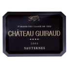 Chateau Guiraud Sauternes (375ML half-bottle) 2005 Front Label