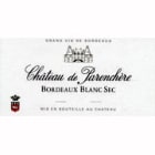 Chateau de Parenchere Blanc Sec 2007 Front Label