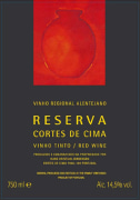 Cortes de Cima Vinho Regional Alentejano Reserva 2004 Front Label