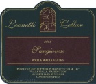 Leonetti Sangiovese 2006 Front Label