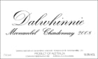 Dalwhinnie Winery Moonambel Chardonnay 2008 Front Label