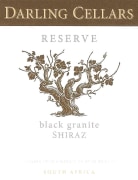 Darling Cellars Black Granite Reserve Shiraz 2012 Front Label