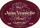 Jean Vesselle Rose de Saignee Brut Front Label