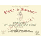 Chateau de Beaucastel Chateauneuf-du-Pape Vieilles Vignes Roussanne 2006 Front Label