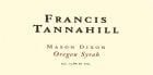 Francis Tannahill Mason Dixon Syrah 2003 Front Label