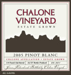 Chalone Estate Grown Pinot Blanc 2005  Front Label