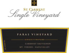 St. Clement Paras Vineyard Cabernet Sauvignon 2013  Front Label