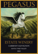 Pegasus Estate Winery Santa Ynez Valley Cabernet Sauvignon 2013 Front Label